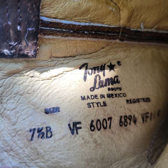 Tony Lama Boots - Picture 3 of 6